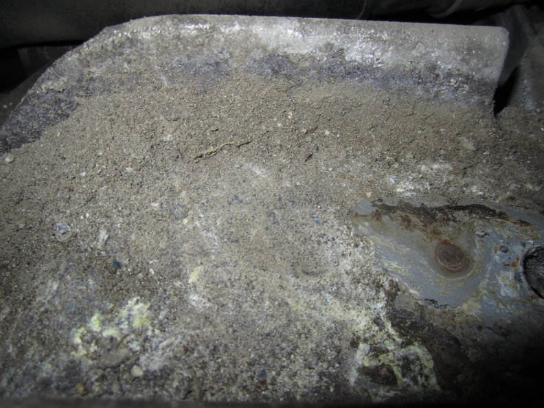 Deep top-side corrosion