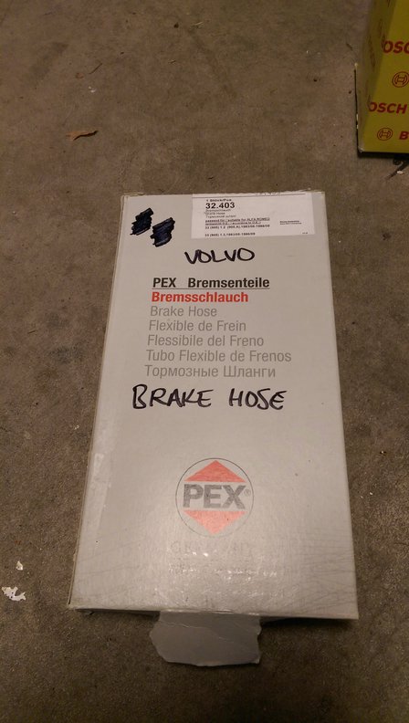 Front right brake hose