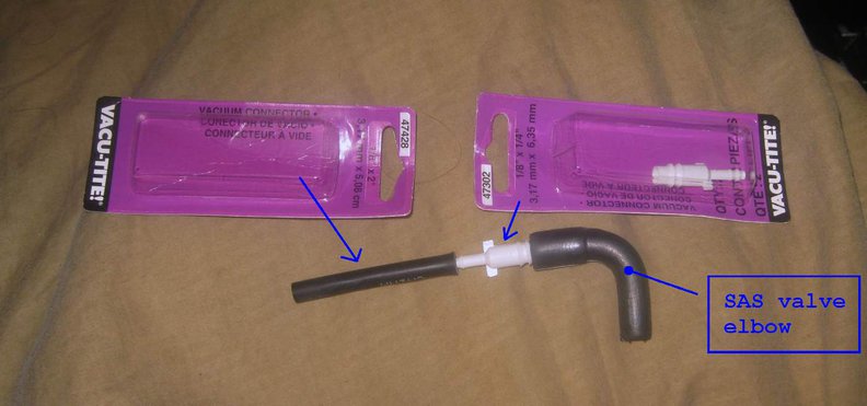 Temporary Vacuum Elbow Fix