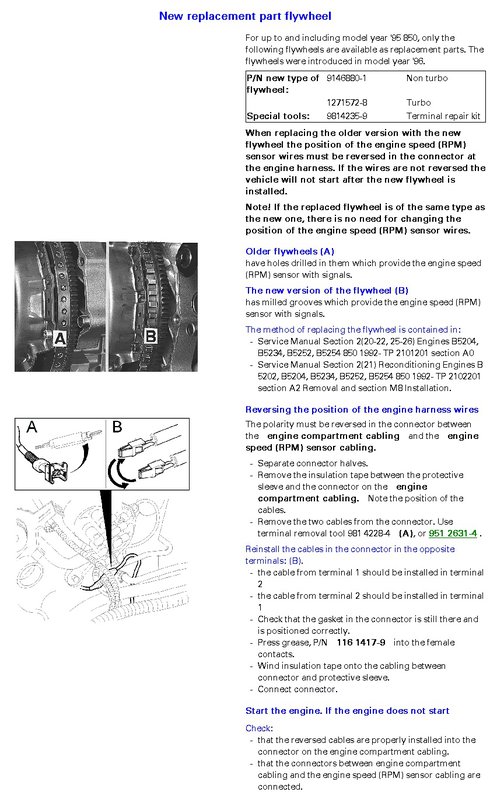 Old vs Newer Style Flywheels