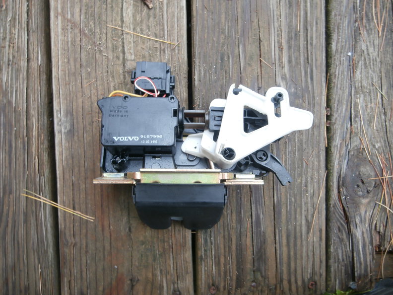 my assembly on the new latch