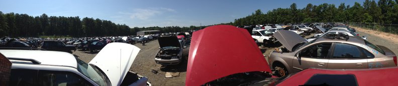 Panorama showing two S70's