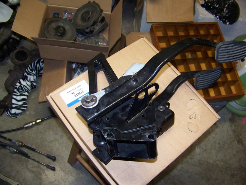 Pedal Assembly Prior To Removing Pedals