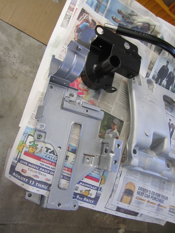 RH jacking point and Evap canister mounting