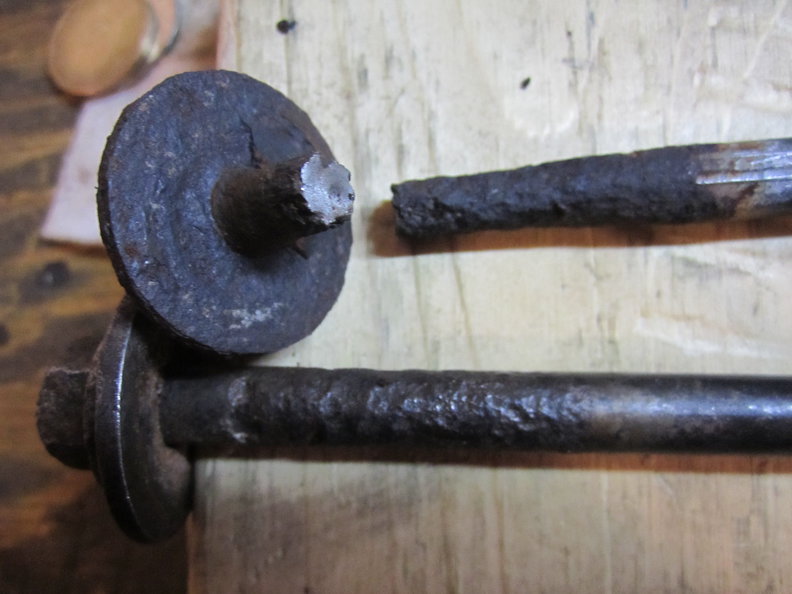 Rear bumper through bolts (2)