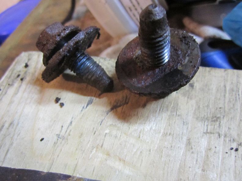 Rear bumper mounting bolts 2 per bracket