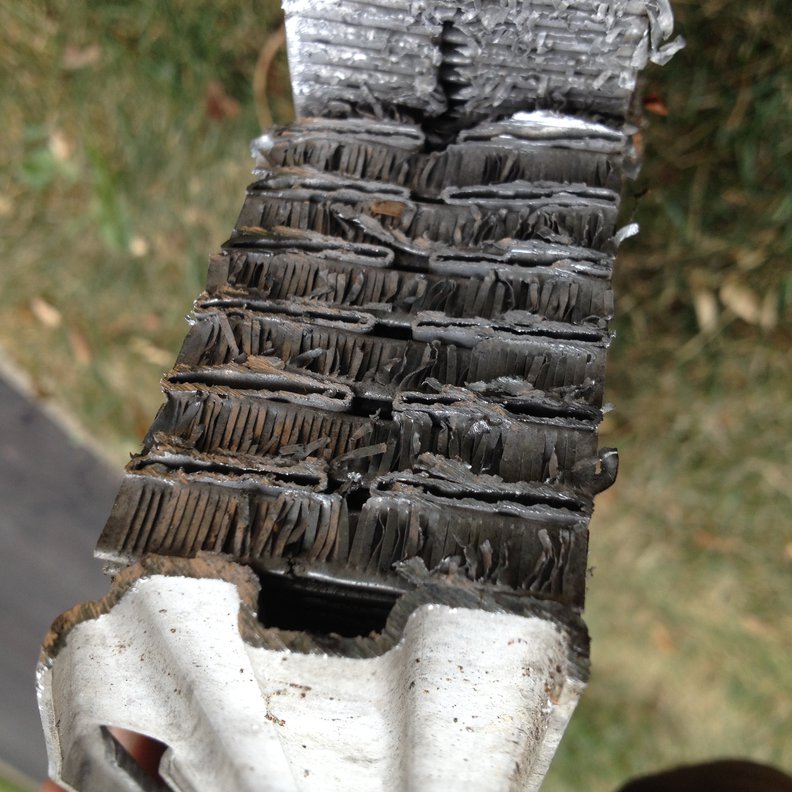 Radiator cross section