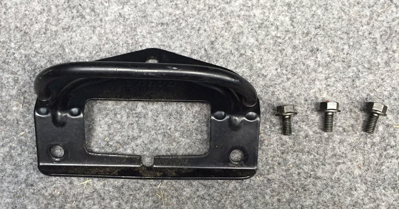 step 4 - the latch mount bar drops right off once you remove the three bolts. The latch stays in the trunk lid.
