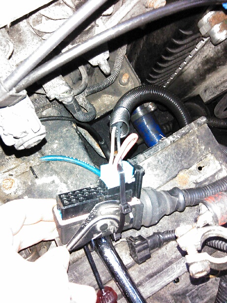 Jumper &amp; Reverse Light Wiring Plugged Into Transmission Plug