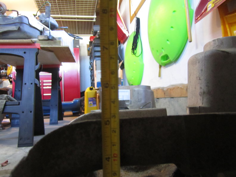 Height of rear control arm