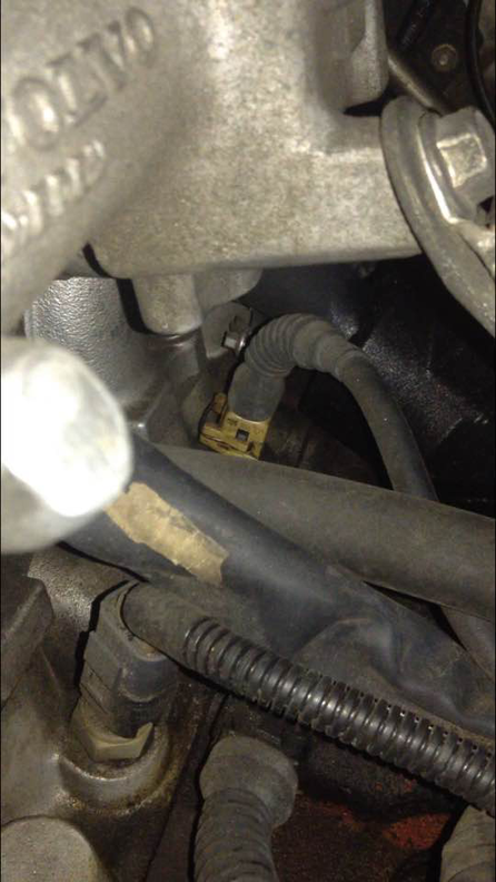 Ect sensor yellow one?