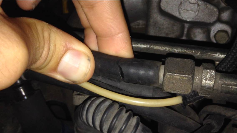 Noticed this crack, could this be causing any problems?