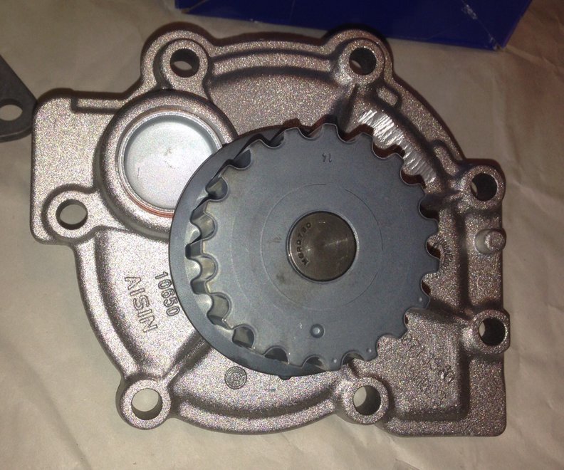Aisin waterpump (I also got the gasket and 7 25mm bolts)