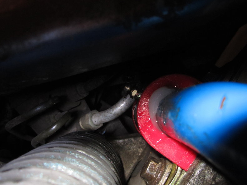 Energy Suspension anti-sway bar bush in place