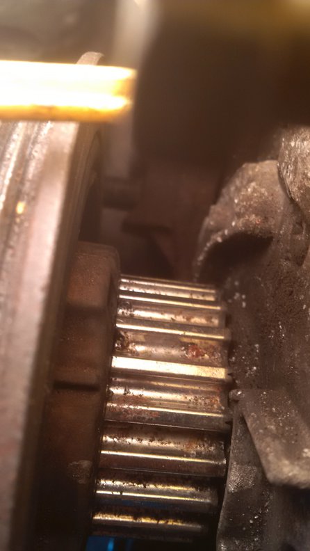 Pully Timing Marks with stop tool