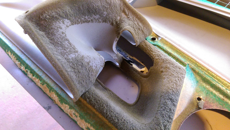 pulling up the vinyl