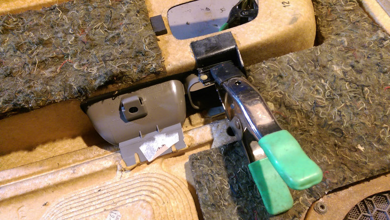 Door Handle Gluing