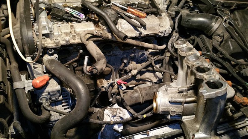 Another pic of everything peeled back