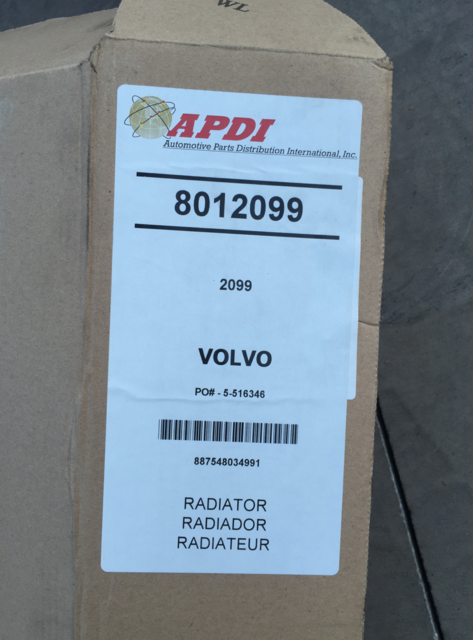 The Chinese radiator with a lifetime warranty.