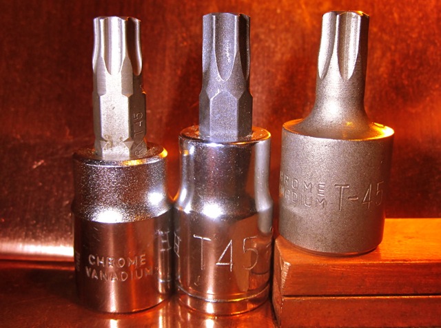 T45 torx bits