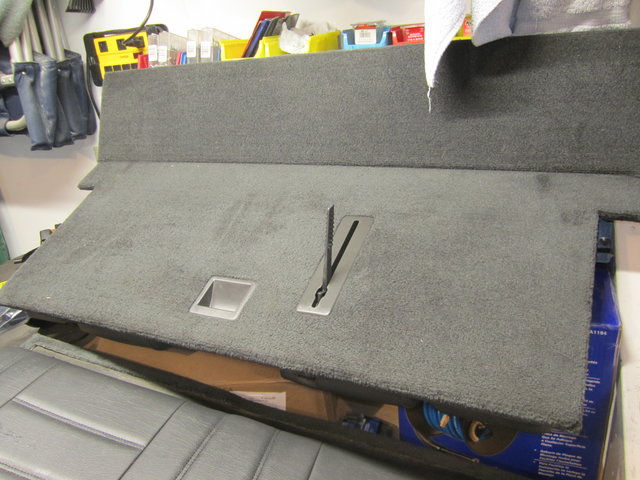 3rd row top side of back rest