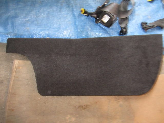 LH trunk area cover panel