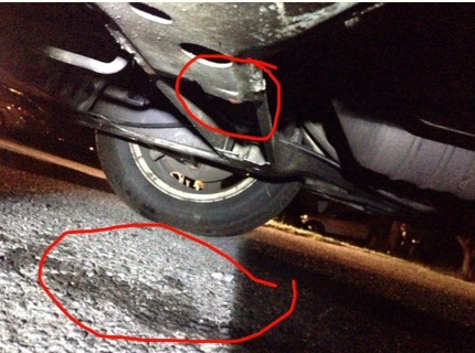 Another leak, this time on driverside