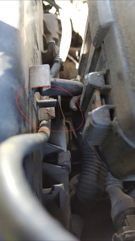 Missing vacuum line
