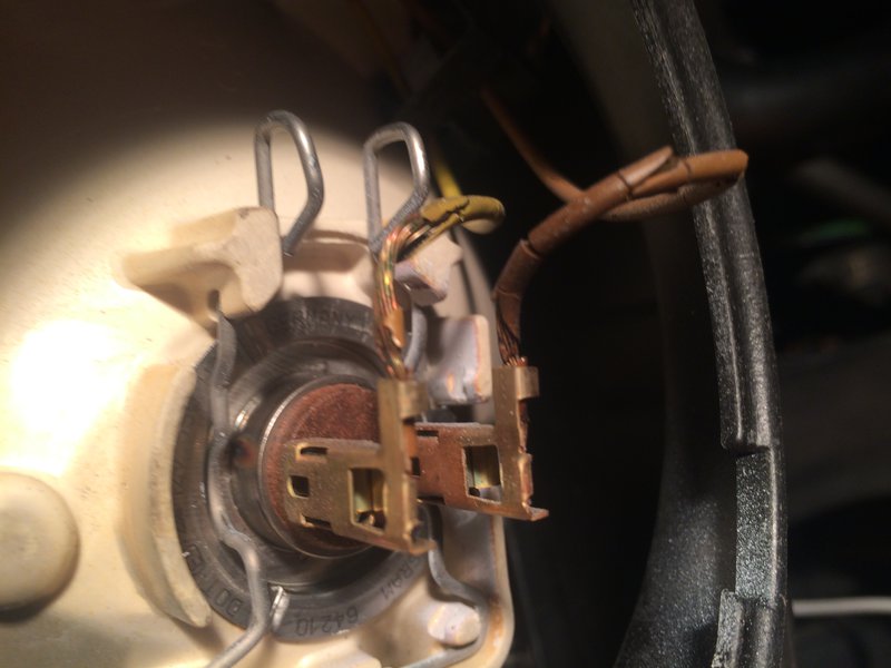 What the old wiring looked like