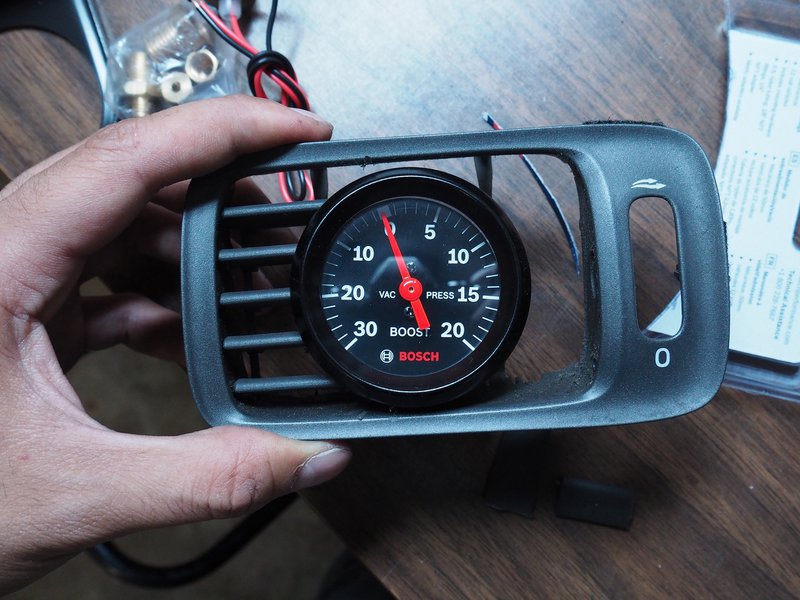 left side fitted up!