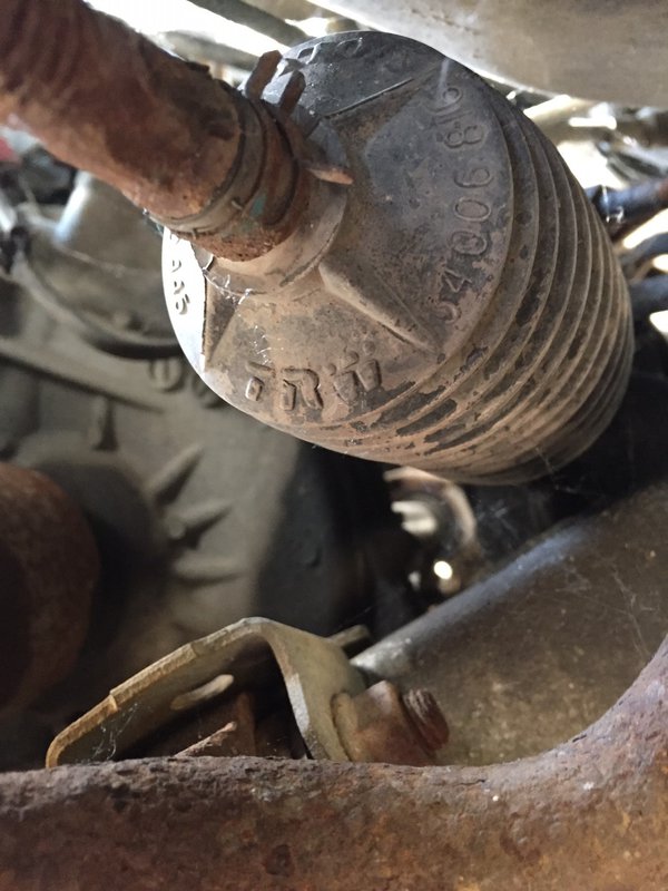 Same car (1997), the TRW boot.