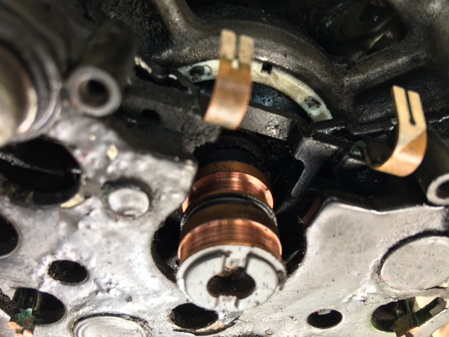 Alternator shaft different view