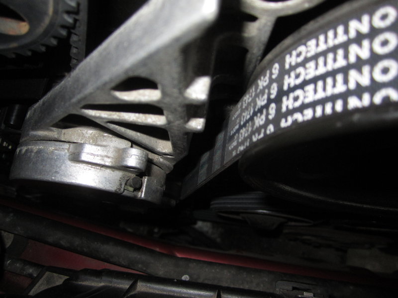 Serpentine belt tensioner (2)