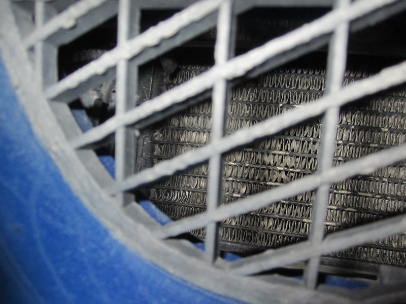 RH sensor on RHS behind main grille