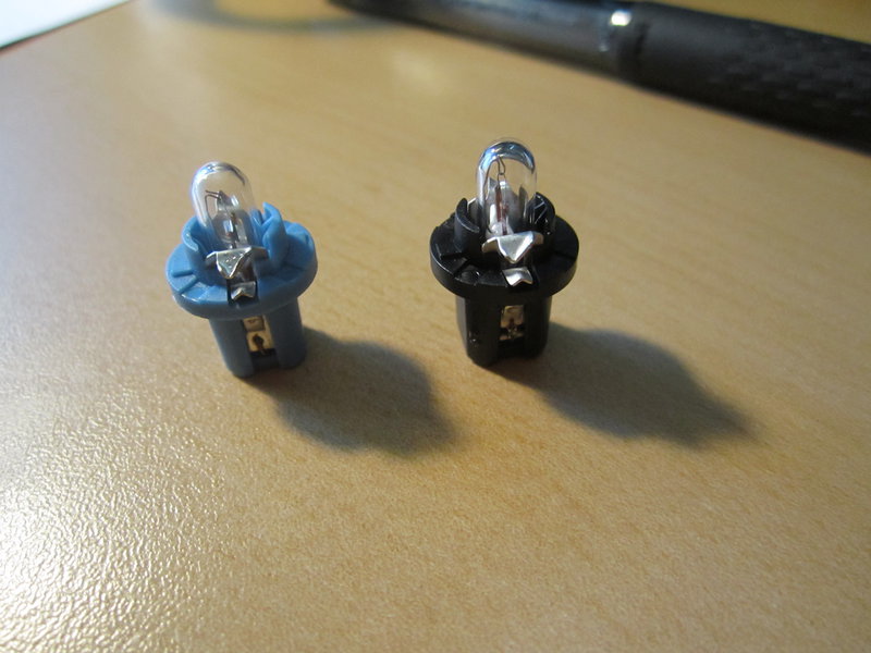 Speedo cluster warning bulbs