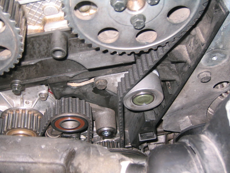 Volvo_TB Idler & Coolant Leak 002.JPG