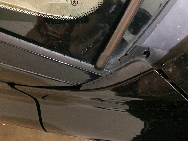 the bottom of the piece. I already have new corner pieces. Those were easy to find.