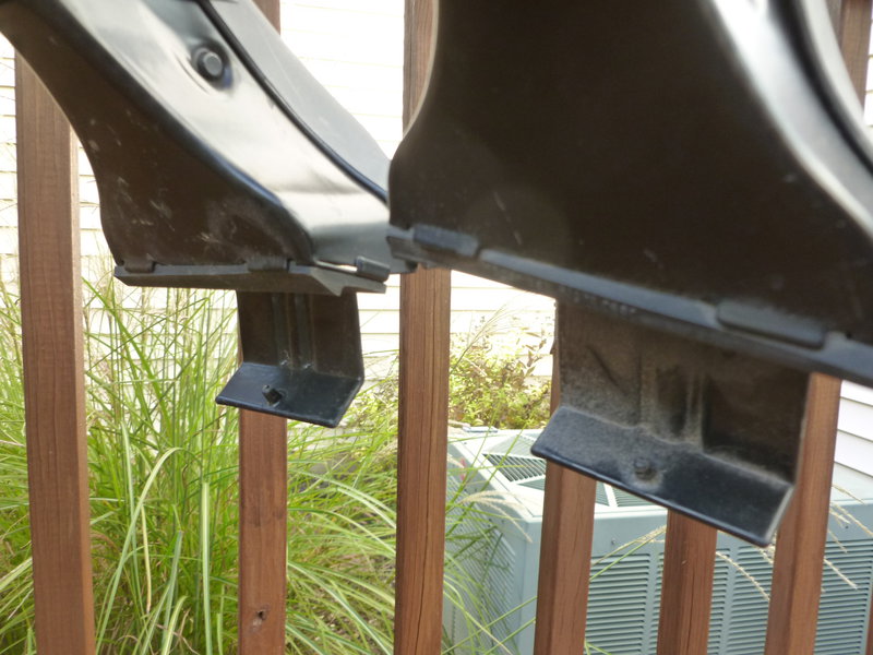 Akai Receiver - Volvo S70 Load Bars - Short Thule Bars 018.JPG