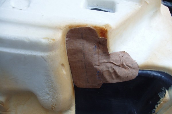 For added protection I added 2 more pcs and in a cross hatch pattern