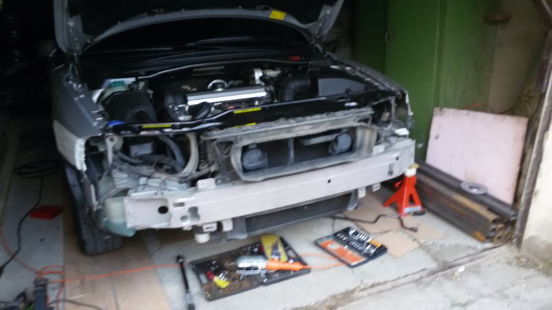 Front without bumper and other parts