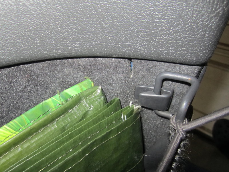 Rear clip at rear pillar