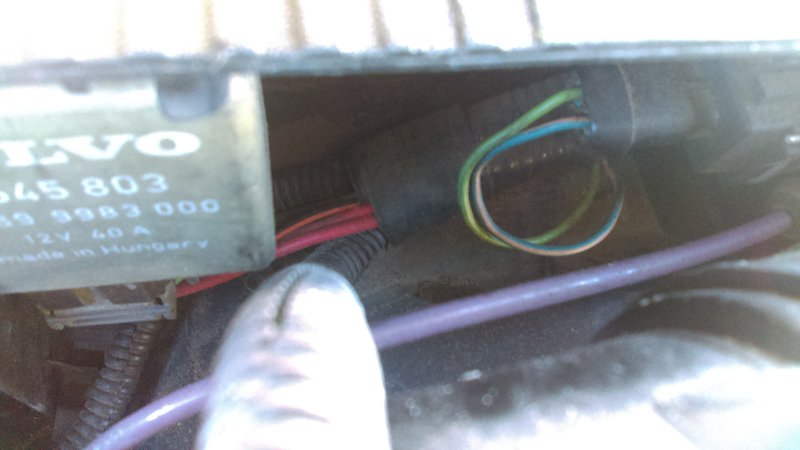 Is this a normal source for the p0112 air sensor wiring to come from?
