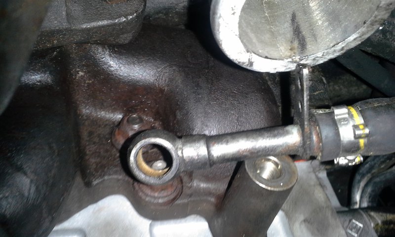 oil line to head someplace?