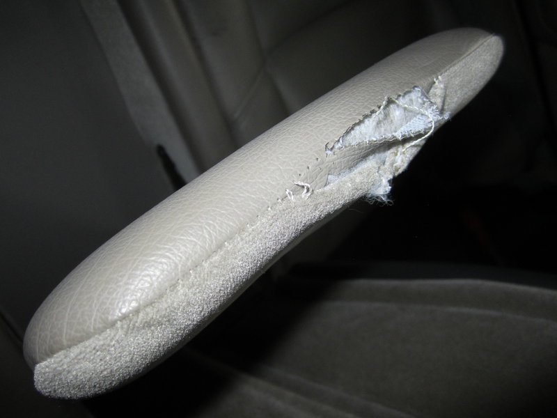 Rear seat pull strap damage (1)