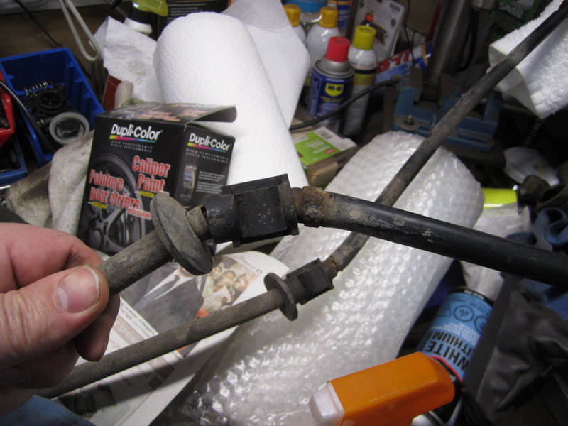 2nd picture of OE Volvo cables just removed