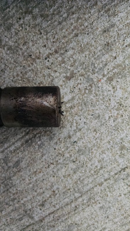 Crank sensor metal pieces