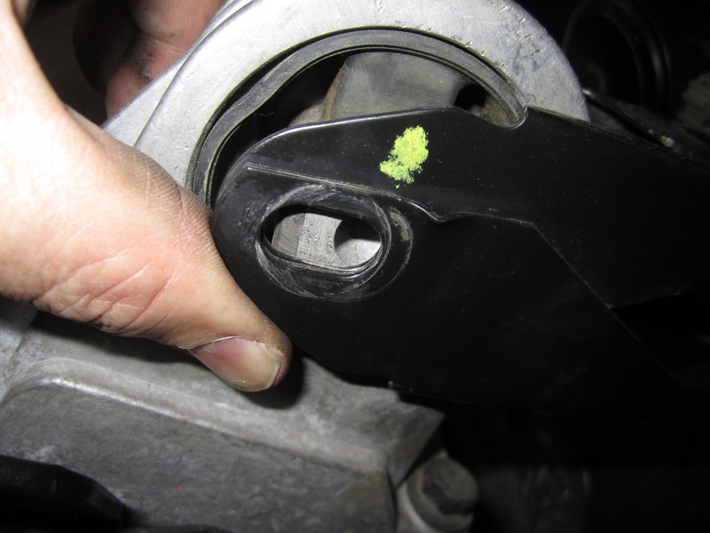 Top torque  mount alignement after new mount