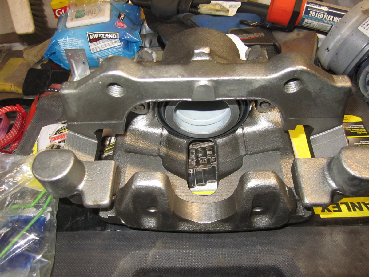 Complete front of caliper