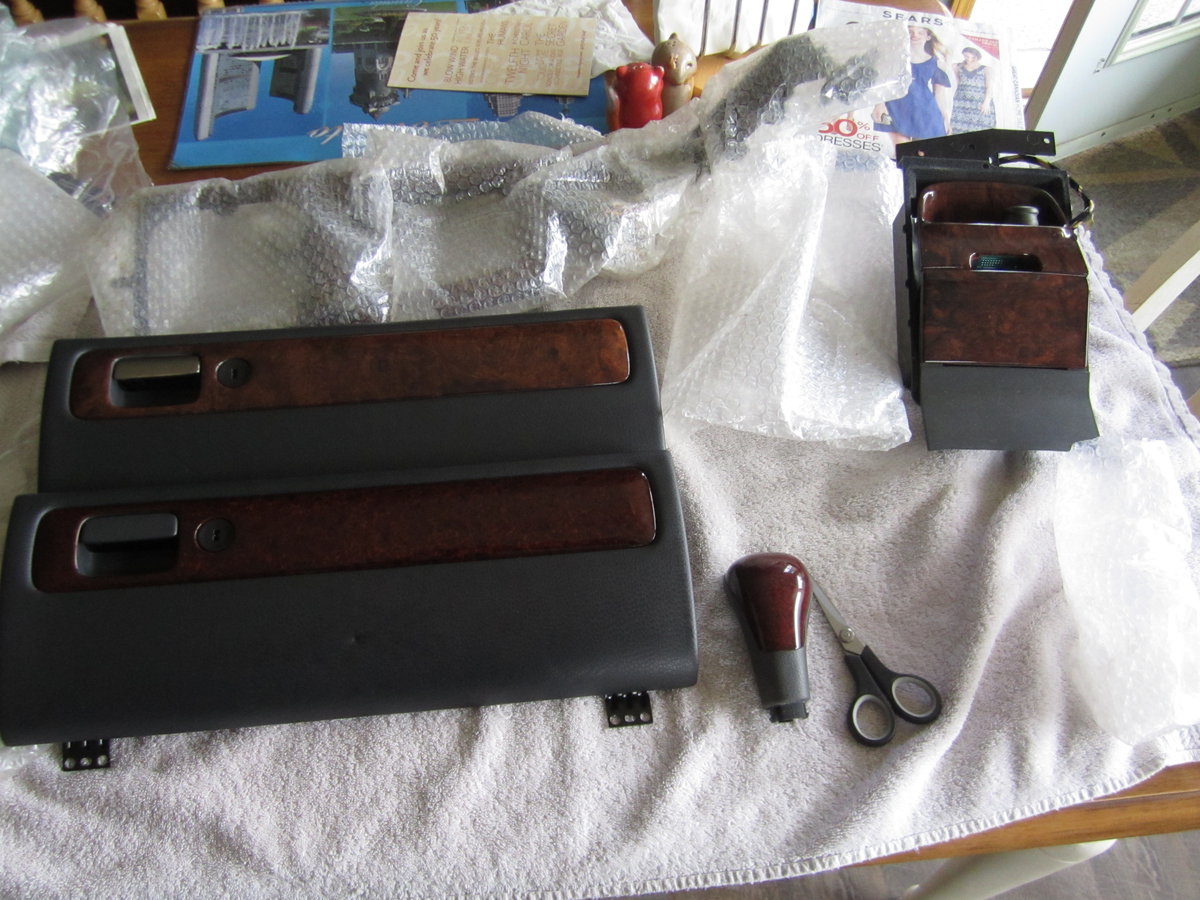 All parts except center dash piece