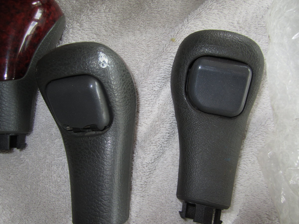 Buttons on plastic and darker shifter